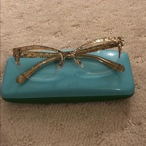 Gold Kate spade glasses